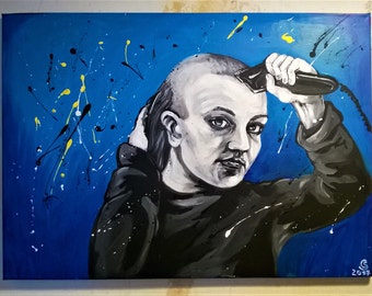 Britney Spears acrylic painting