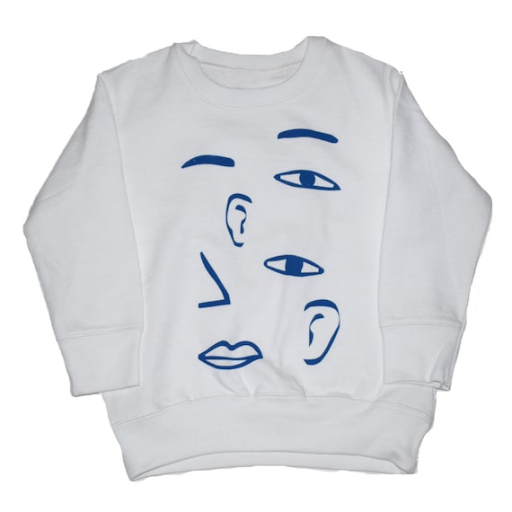 FACE - Toddler Long Sleeve Sweat Shirt - White