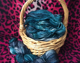 hand dyed sock yarn 4 ply