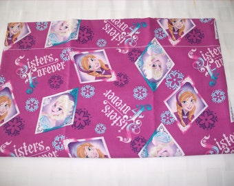 Frozen sisters travel pillowcase