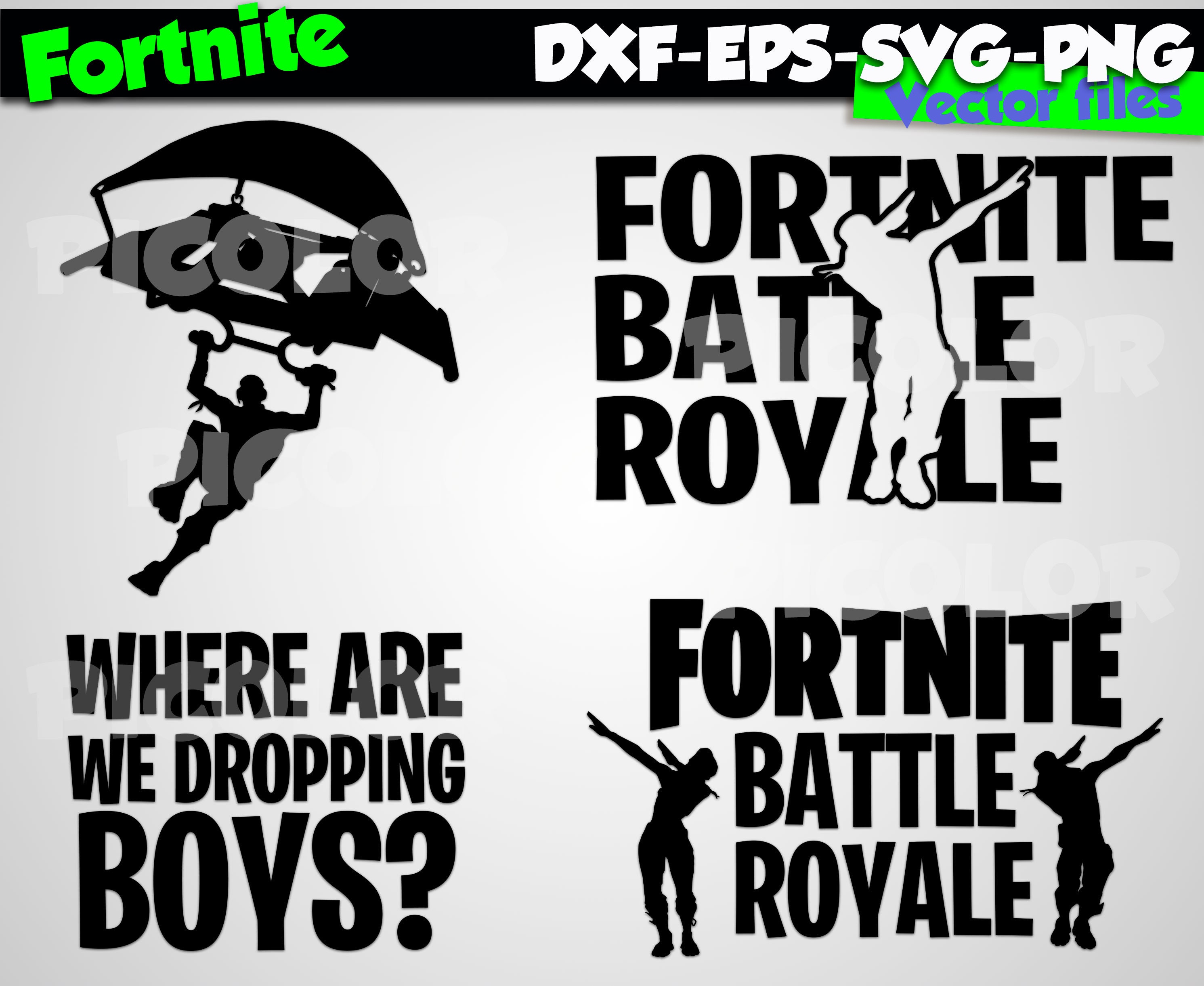 Download Fortnite svg silhouette stencil file Fortnite clipart svg ...