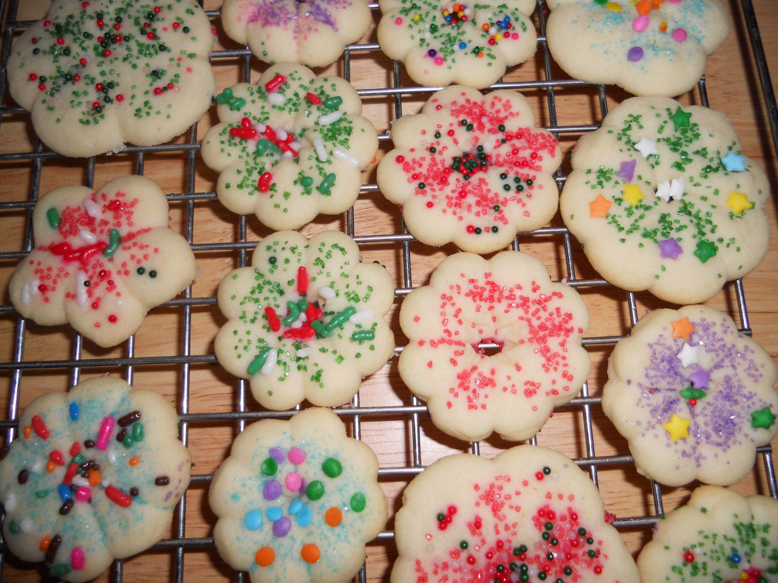 Decorated Shortbread Cookies/3 Dozen/ Homemade Shortbread