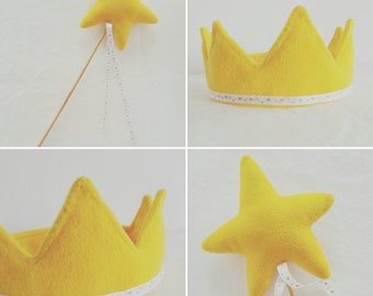 Costume fairy - Crown and wand