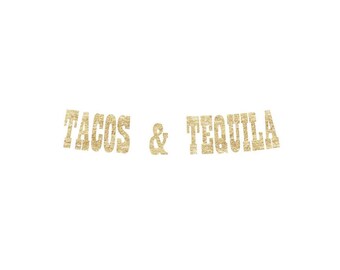 Tacos and Tequila Banner | taco, tequila, patron, fiesta banner, cinco de mayo banner, fiesta, 5 de mayo, guacamole