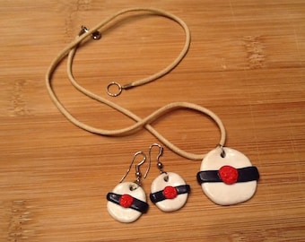 Small sailor set with polymer clay