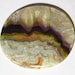 Crystal Topped Crazy Lace Agate Designer Cabochon (G-062)