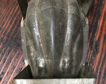 Antique turkey poultry loaf mold