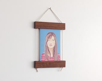 Makeforgood, Fine Art Print, Frame, Collaboration, Reclaimed Wood, Dark Wood, Framed Print, Print, Make For Good