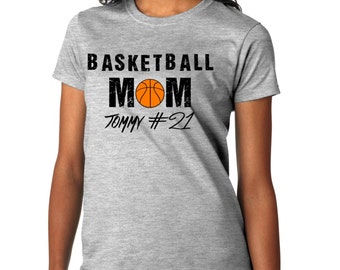 Basketball Mom Womens T Shirt
