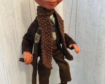 A Christmas Carol, Tiny Tim Marionette MADE TO ORDER