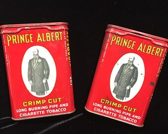 Vintage Prince Albert tobacco tins