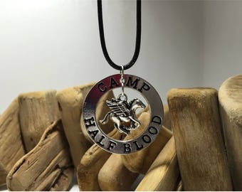 New 2017 Unique Percy Jackson Horse Necklace Pendant Chain Woemn Mens gift