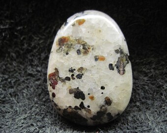 Franklinite freeform cabochon