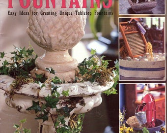Do-It-Yourself Fountains Book -- Leisure Arts --#1875