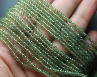 13'' Strand Natural GREEN Apatite Size 2.90mm Manufacturers Price Item