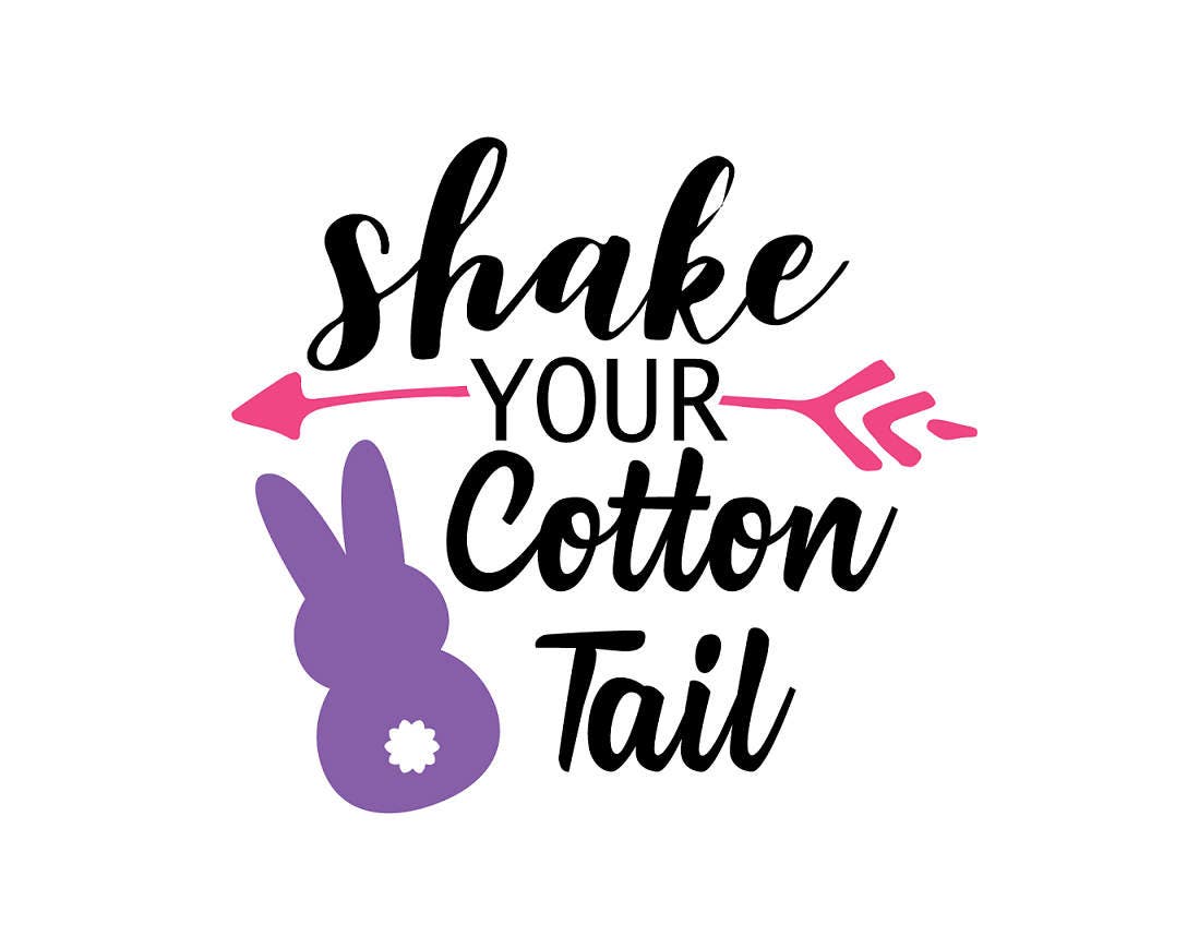 Download Easter SVG, Shake Your Cotton Tail svg, Christian svg ...