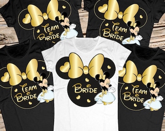 Bachelorette party shirts disney, Bridal party shirts, Bridesmaid shirts, Team bride shirts, Bridal squad shirts, Bride tribe shirts, Team