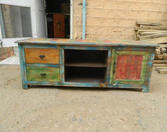 Striped Tv Unit
