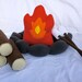 plush camp fire