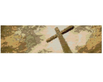 Peyote Bracelet At the Cross Tutorial