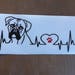 Boxer Decal-dog lover gift-dog breed-gift for dog lover-dog stickers-dog decal-car decal- pet decal-gifts for dog lovers-dog gift