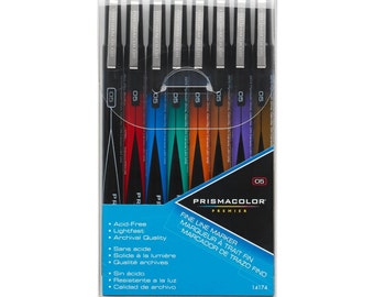 Prismacolor Premier Fine-Line Markers 8-Pack