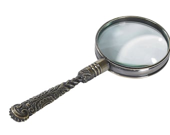 Rococo Magnifying Glass, Bronze