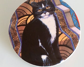 Majestic Cats trinket box