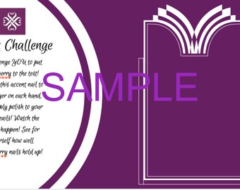 Jamberry 7 Day Challenge cards PRINTABLE