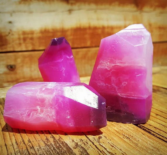 Amethyst Crystal Soap Jasmine Scent