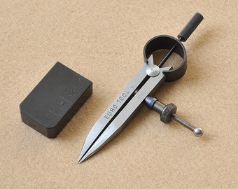 Germany EURO Wing Divider Leather Scratch Compass Leathercraft Leathermob Handcraft Drawing Draft Craft Tool