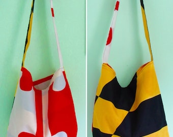 Maryland State Flag HoBo Bag