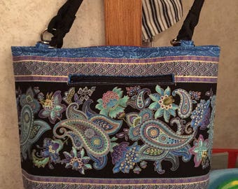Purse - Purple Paisley