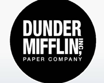 The Office - Dunder Mifflin Socket Skin Decal for Pop Socket