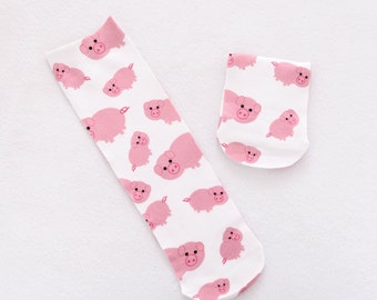 Piggy socks.Pig socks