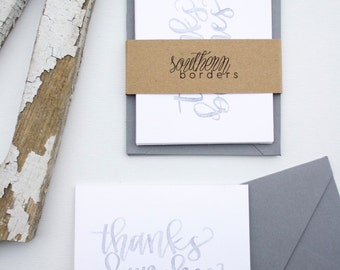 Handmade Cards - thanks bunches