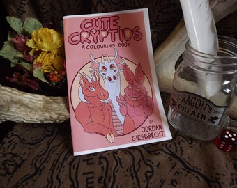 Cute Cryptids - Colouring Booklet