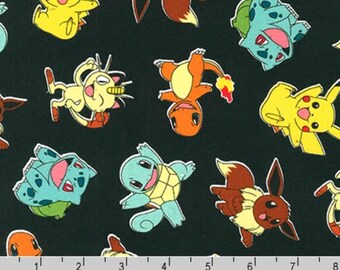 Pokemon - Characters Jet Black by The Pokemon Co. from Robert Kaufman