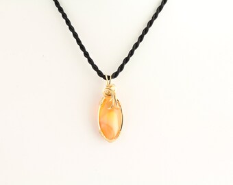 Mexican Opal Pendant. Listing 256775734