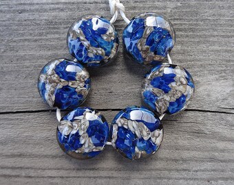 Seashore Sprees - SRA handmade glass lampwork beads Lori&Kim