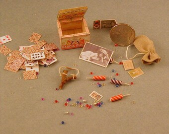 Bad Boy Box Dollhouse miniature