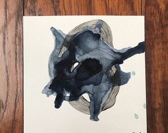 Mini Watercolor Original #2