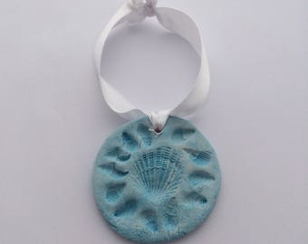 Seaside Hanging Decoration - Shell Wall Hanging - Wall Hanging - Wall Decor - Beach Decor - Sea Shells Beach - Coastal - Nautical - Seaside