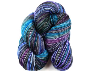 Josette--hand dyed sock yarn, 2ply BFL and nylon, (400yds/100gm)