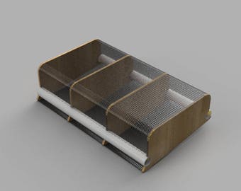 Automatic Egg Collecting Quail Cage with Built in Feeder and Waterer