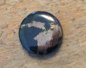 Gold Silver Ore Core Sample Cabochon.Double sided.