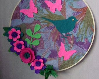 embroidery 34 cm diameter bamboo hoop