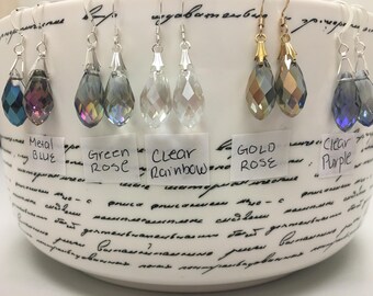 Swarovski Crystal Element Briolette Earrings