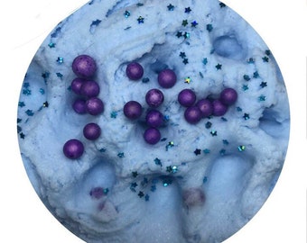 Blueberry Cloud Creme Slime FREE SHIPPING