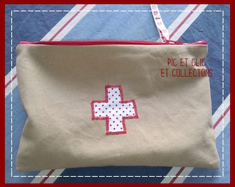 Kit, medicine, travel or car first aid kit, Kit to take package travel